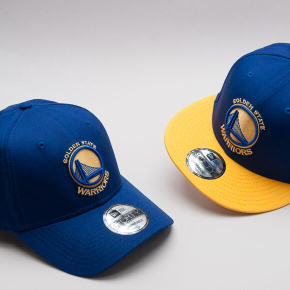 Kšiltovka New Era Team Golden State Warriors 9FIFTY Blue/Yellow Snapback