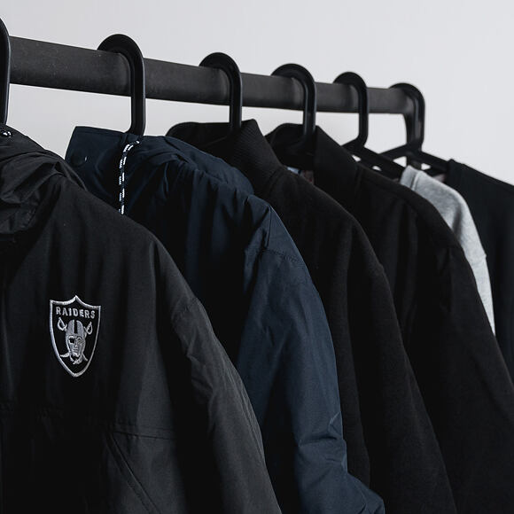 Mikina New Era Team Apparel Crewneck Oakland Raiders Black