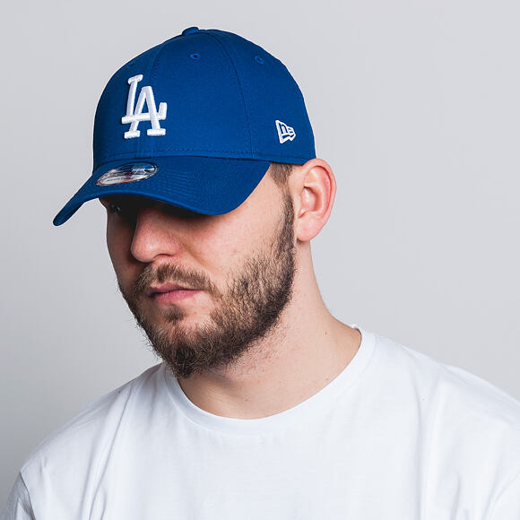 Kšiltovka New Era - MLB Essential 9FORTY - LA Dodgers - Light Royal / White