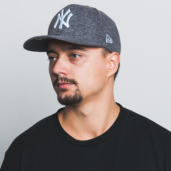 Kšiltovka New Era Slub New York Yankees 9FIFTY Gray/White Snapback