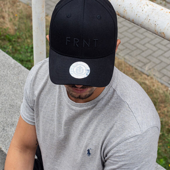 Kšiltovka UPFRONT Truth Baseball Cap Black Strapback