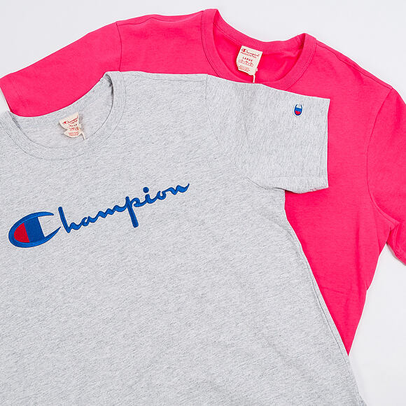 Triko Champion 210971 Crewneck T-Shirt PS061 AZA Pink