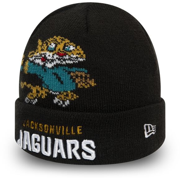 Dětský Kulich New Era Jacksonville Jaguars Infant Mascot Cuff Knit Black