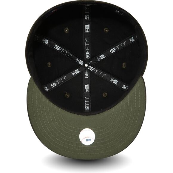 Kšiltovka New Era 59FIFTY Los Angeles Dodgers Utility New Olive/Black