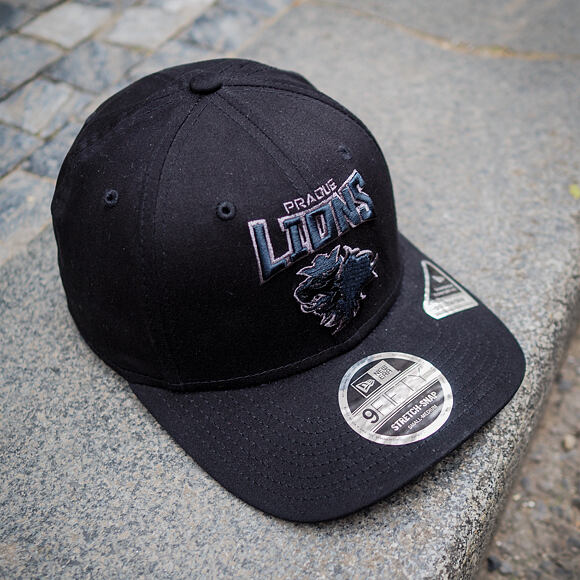 Kšiltovka New Era 9FIFTY Prague Lions Stretch Snap Tonal Logo Black