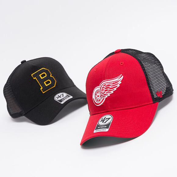 Kšiltovka 47 Brand Detroit Red Wings MVP Mesh Red Snapback