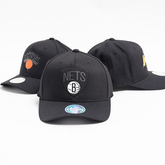Kšiltovka Mitchell & Ness Brooklyn Nets 615 Black Siege