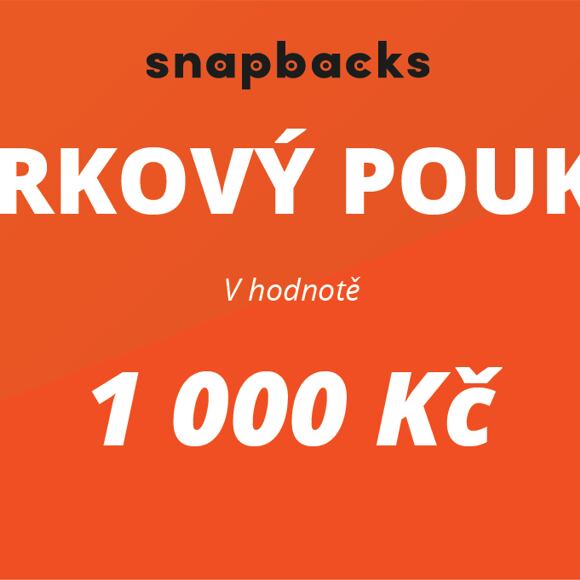 Dárkový poukaz na nákup v hodnotě 1000 Kč