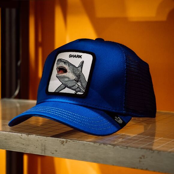 Kšiltovka Goorin Trucker Chomp Chomp Blue 01-0636