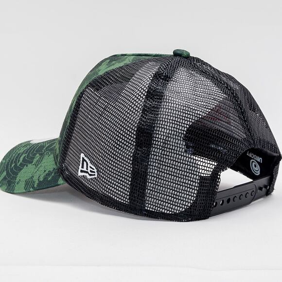 Kšiltovka New Era 9FORTY A-FRAME Trucker Ghost Recon Bp Skull Woodland Camo