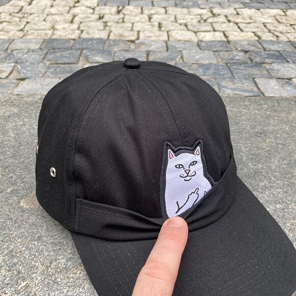 Kšiltovka RIP N DIP Lord Nermal Pocket RND2102 6 Panel Hat Black