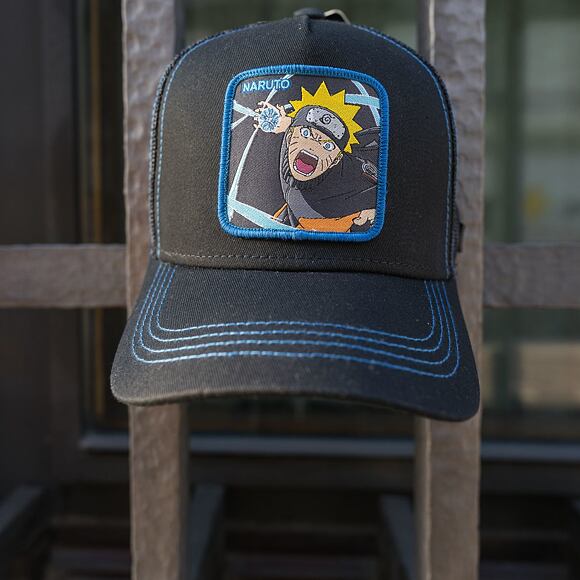 Kšiltovka Capslab Trucker - Naruto - Naruto - Black / Blue