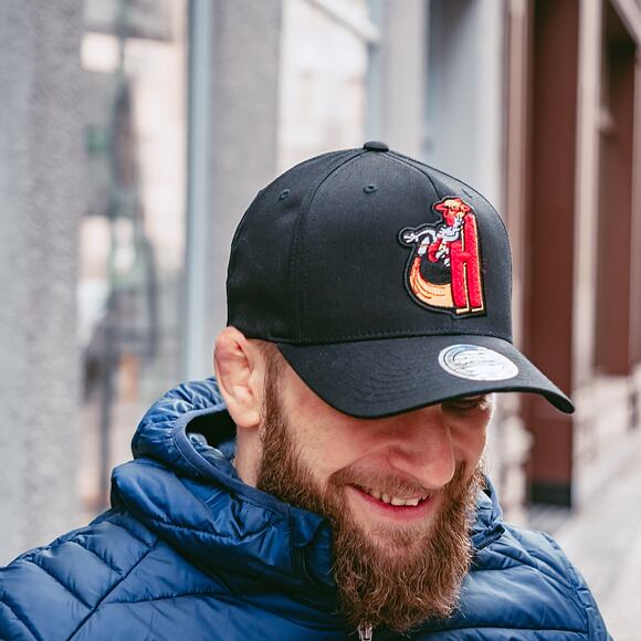 Kšiltovka Mitchell & Ness INTL839 Houston Rockets Letterman 110 Snapback