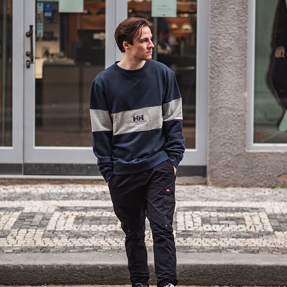 Mikina Helly Hansen YU20 Crewneck Navy