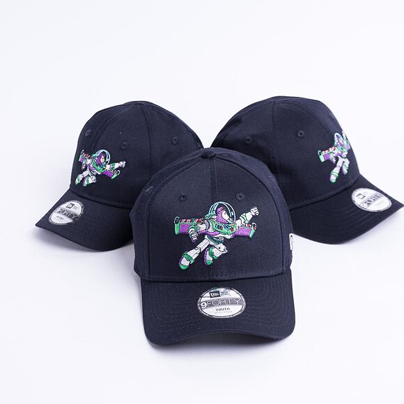Dětská kšiltovka New Era 9FORTY Kids Infant Disney Logo Buzz Lightyear Strapback Navy
