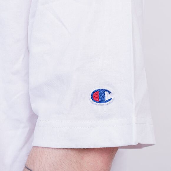 Triko Champion Oversized Crewneck T-Shirt 214282 White