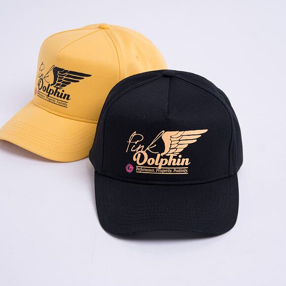 Kšiltovka Pink Dolphin Performance Snapback Black