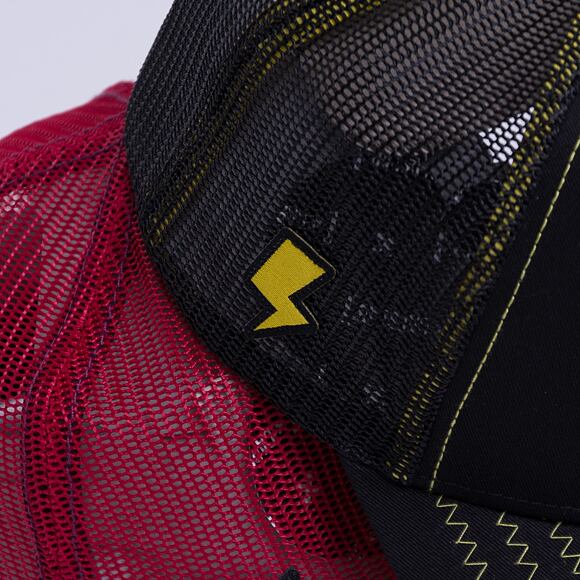 Kšiltovka Capslab - Trucker Pokémon - Pikachu - Black / Black