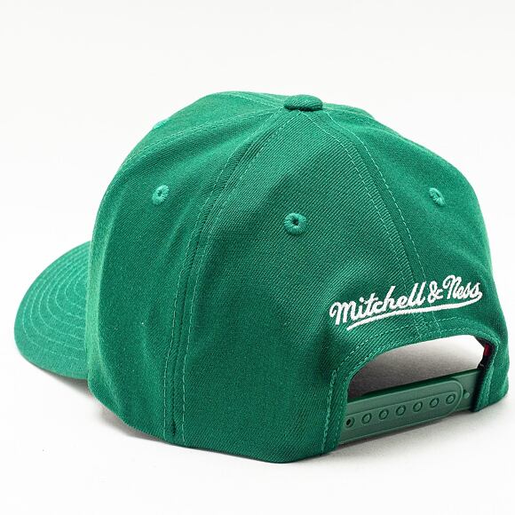 Kšiltovka Mitchell & Ness SAINT REDLINE MILWAUKEE BUCKS KELLY GREEN 6HSRLS21HW028-MBUKYGN