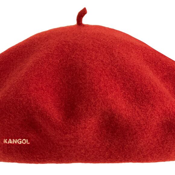 Vlněný baret Kangol Modelaine Beret 3388BC-RD608 Red