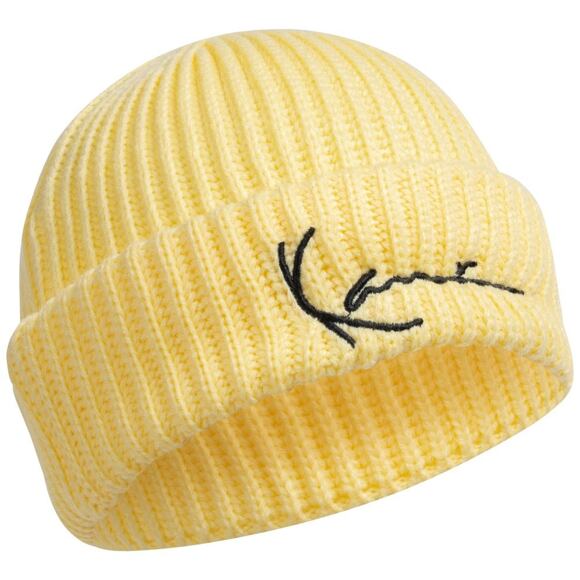 Kulich Karl Kani KK Signature Fisherman Beanie Light Yellow