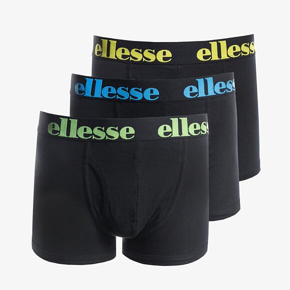 Trenýrky Ellesse Hali 3Pk Trunks Black