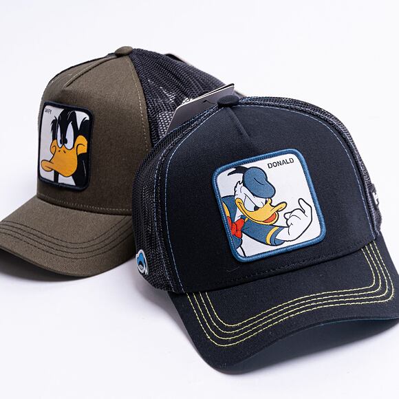 Kšiltovka Capslab Trucker DON2 Donald Duck Black/Blue