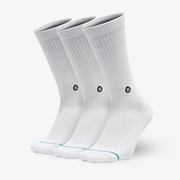 Ponožky Stance - ICON 3 PACK - White