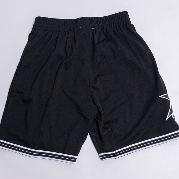 Kraťasy Mitchell & Ness Philadelphia 76ers White Logo Swingman Short Black