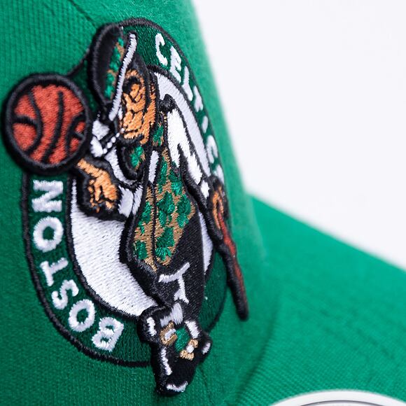 Kšiltovka Mitchell & Ness Team Ground 2.0 Stretch Snapback Boston Celtics Green