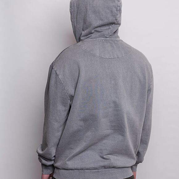 Mikina Karl Kani Small Signature OS Hoodie bleached grey