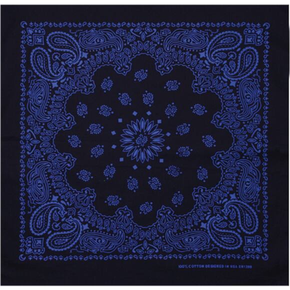 Šátek Urban Classics Bandana Blk/Roy