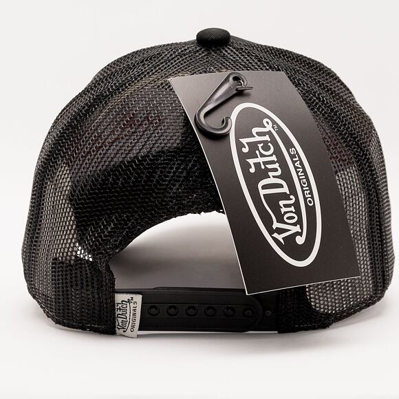 Kšiltovka Von Dutch Boston Trucker Cotton Black/Black