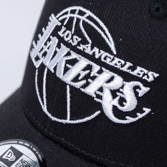 Kšiltovka New Era 9FORTY NBA Essential Outline Los Angeles Lakers - Black