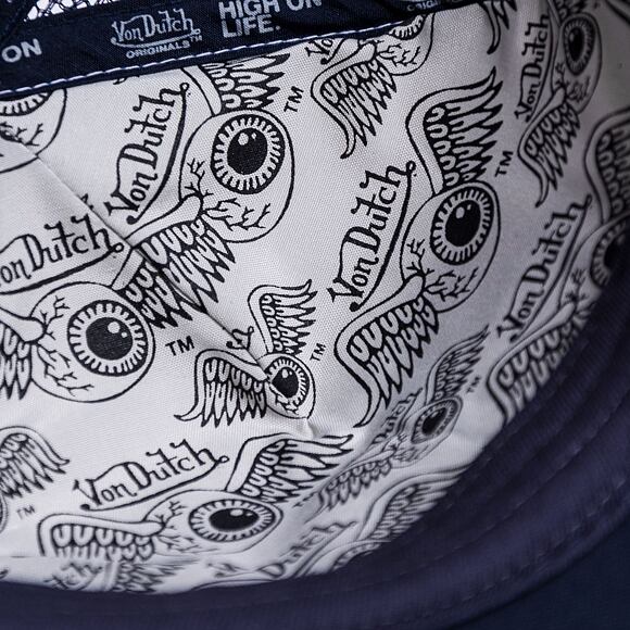 Kšiltovka Von Dutch Baker Trucker Foam White/Navy