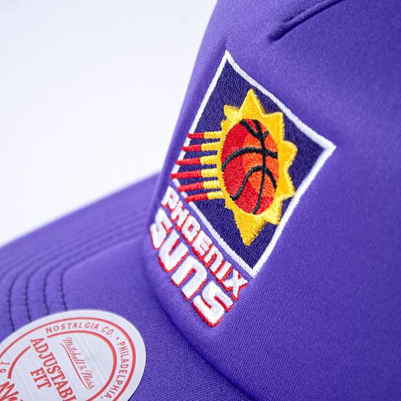 Kšiltovka Mitchell & Ness Off The Backboard Trucker Hwc Phoenix Suns Purple / White