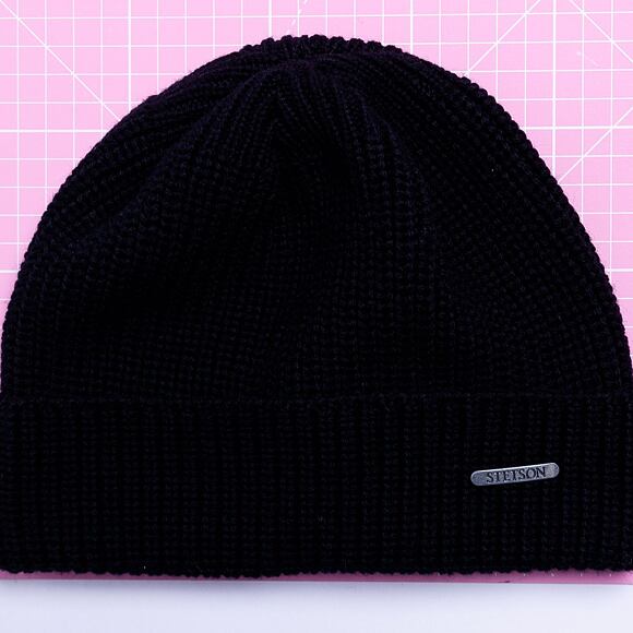 Kulich Stetson Beanie Merino Wool Black