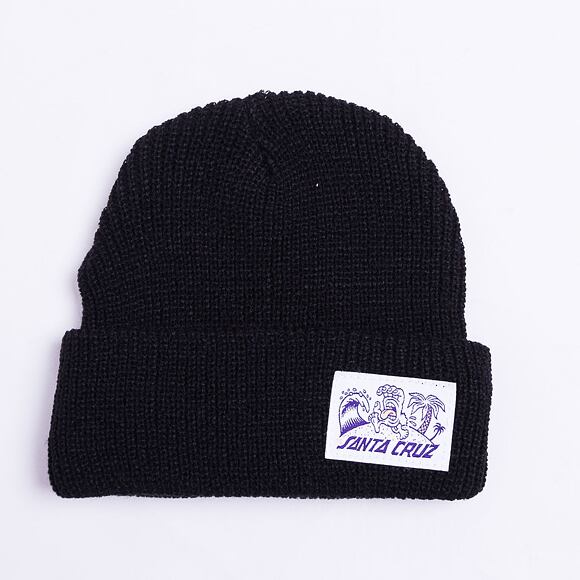 Kulich Santa Cruz Beach Bum Label Beanie Black