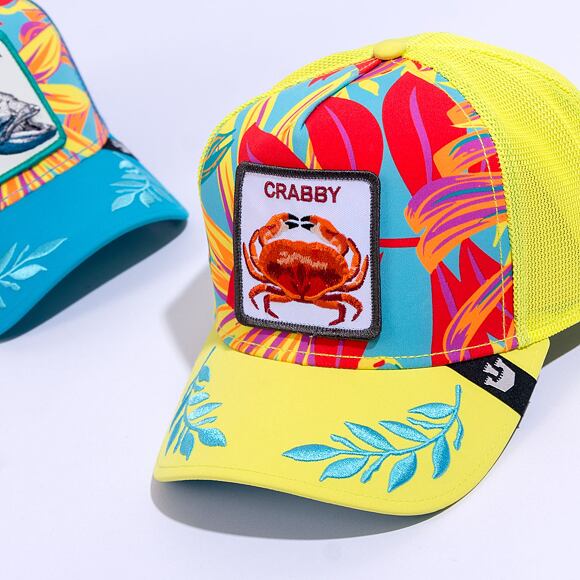 Kšiltovka Goorin - Totally Clawsome Trucker - Yellow