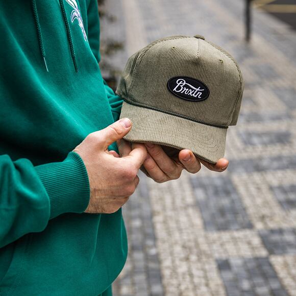 Kšiltovka Brixton Parsons C MP Snapback Olive / Surplus