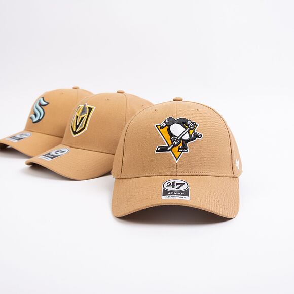 Kšiltovka '47 Brand NHL Pittsburgh Penguins Snapback '47 MVP Camel