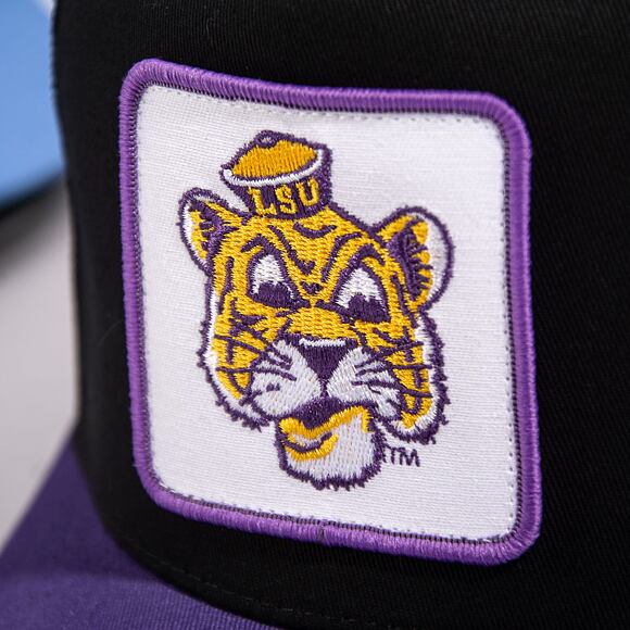 Kšiltovka Mitchell & Ness Ncaa Truck It TruckerUniversity of LSU Black