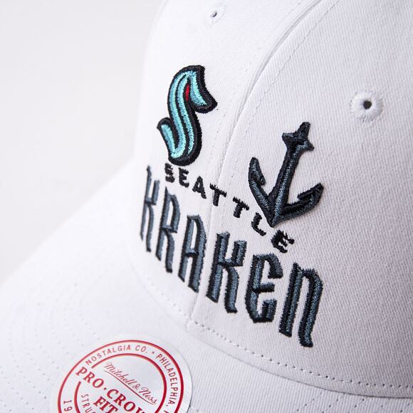 Kšiltovka Mitchell & Ness NHL All In Pro Snapback Kraken White
