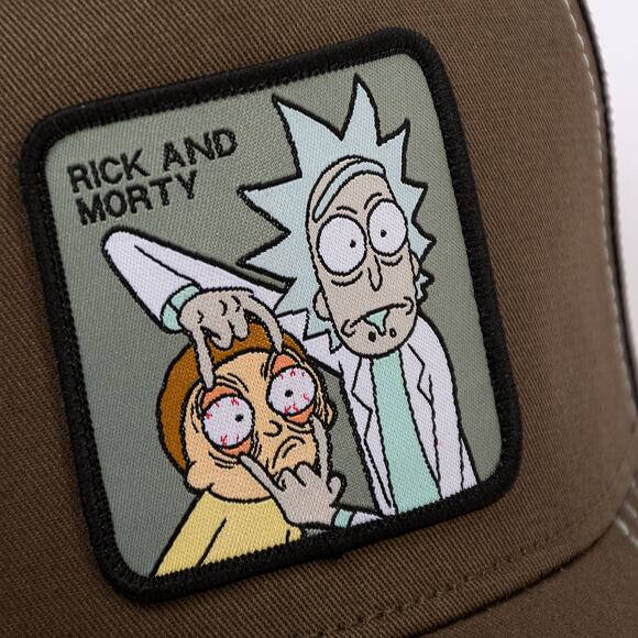 Kšiltovka Capslab Rick and Morty - Rick and Morty v.2 Trucker Black