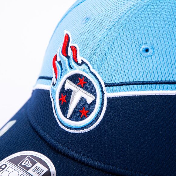 Kšiltovka New Era 9FORTY Stretch-Snap NFL Sideline 23 Tennessee Titans Team Colors