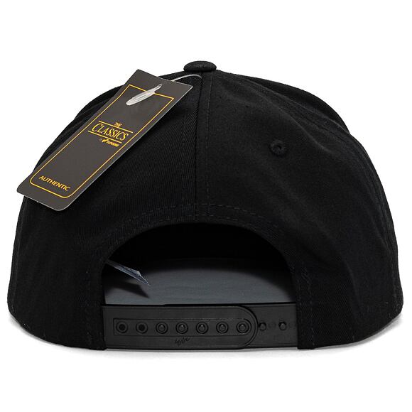 Kšiltovka Yupoong Classic 5 Panel Snapback Black / Black