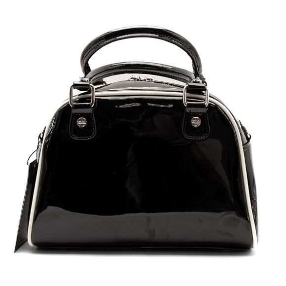 Kabelka Von Dutch Kailen Bowling Bag Imi Patent Black