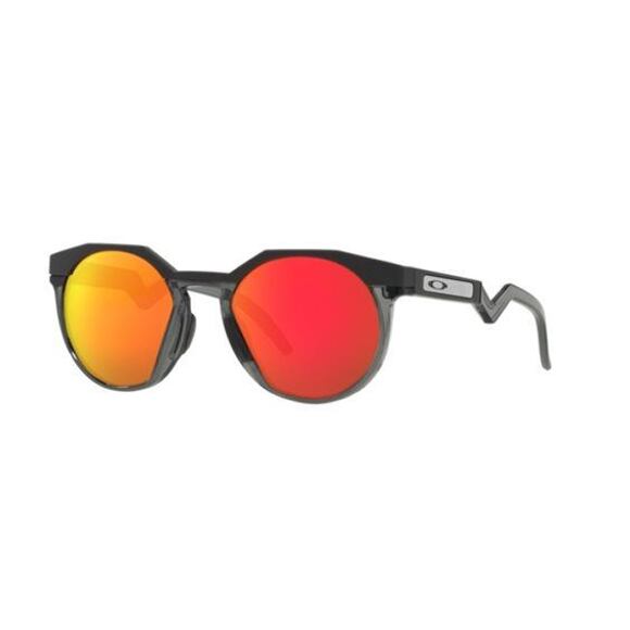 Pánské sluneční Brýle Oakley HSTN Matte Carbon/GreySmoke/Prizm Ruby