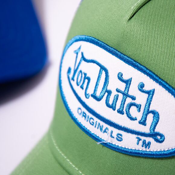 Kšiltovka Von Dutch Boston Green/Blue