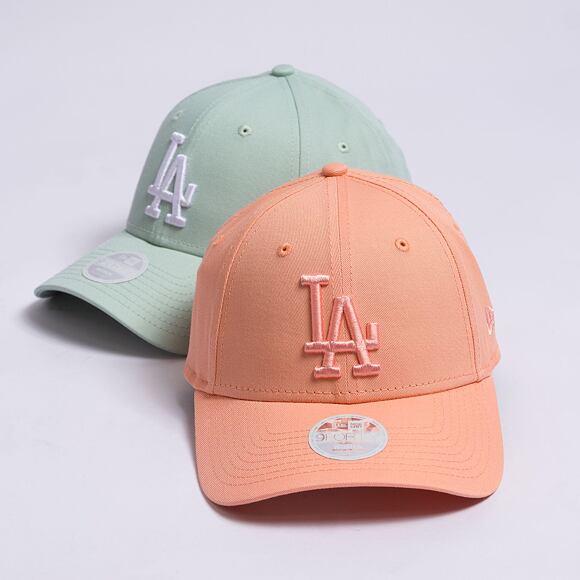 Dámská kšiltovka New Era 9FORTY Womens MLB League Essential Los Angeles Dodgers Fresh Mint